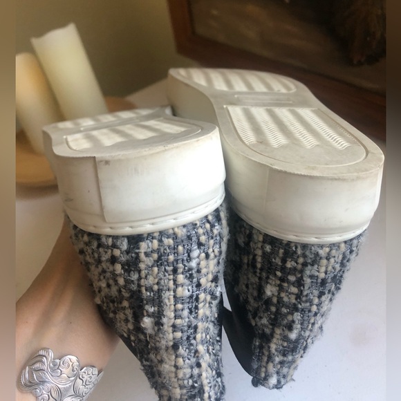 Anthropologie Tweed Mary Jane Sneakers - Picture 9 of 10